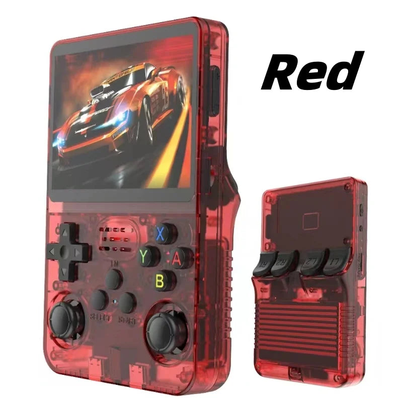 R36S Retro Handheld Game Console – Consola Portátil Linux 3.5” IPS con 64GB y 15000+ Juegos