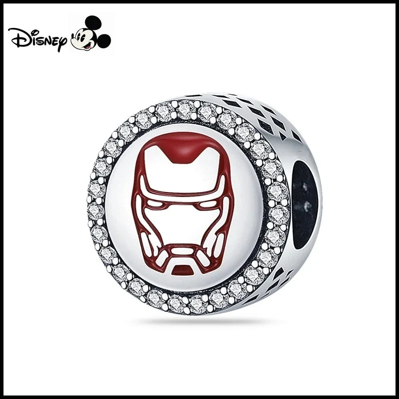 Charm Disney 100 Aniversario Superhéroes | Compatible Pandora | Beads Plata 925 DIY Mujer