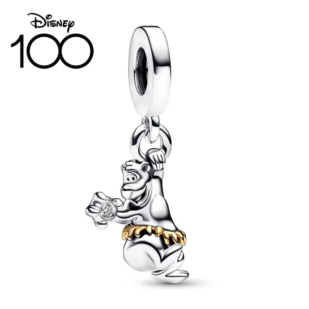 Charm Disney 100º Aniversario Mickey Mouse – Abalorios Princesa y Calabaza para Pulseras Originales Mujer