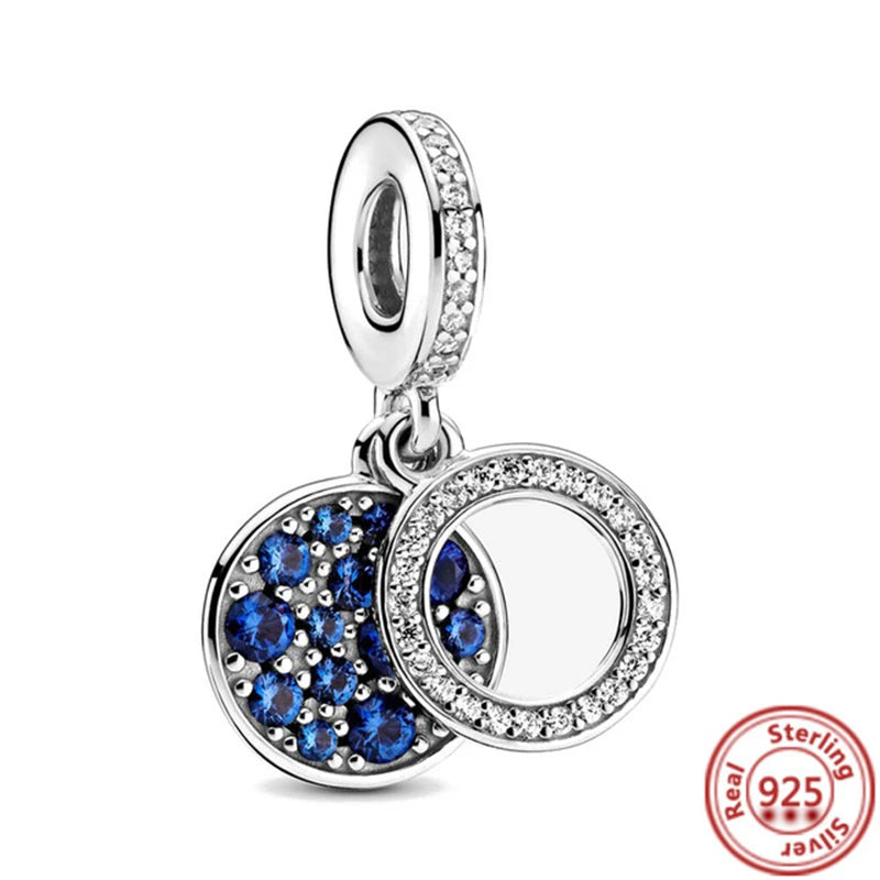 Charm perrito y huesito de plata 925 – Abalorio estilo sorpresa para pulsera tipo Pandora, joyería DIY romántica