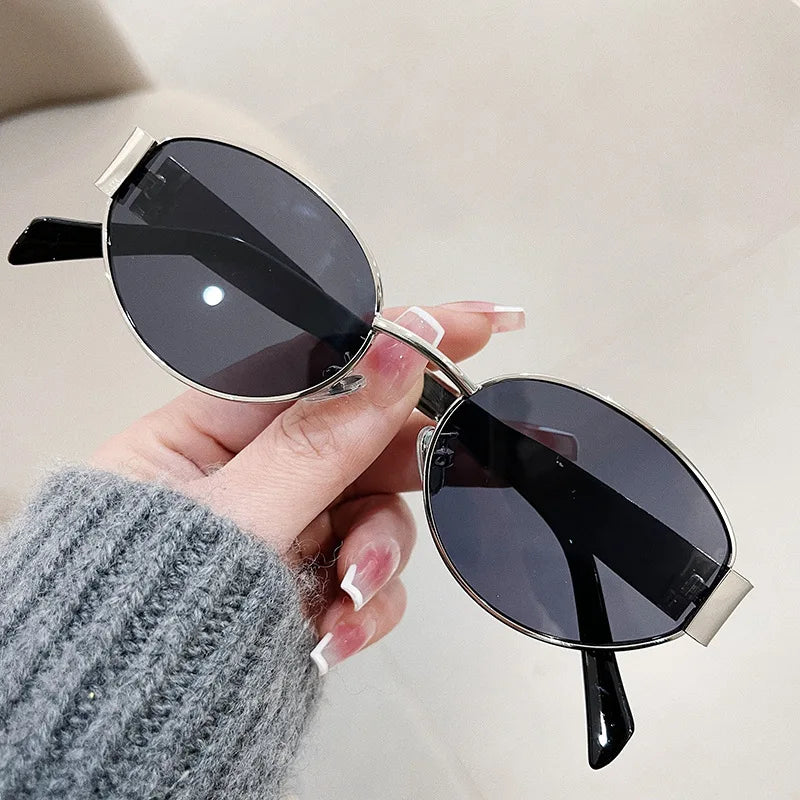 Gafas de Sol Ovaladas Retro Unisex | Estilo Clásico y Protección UV400