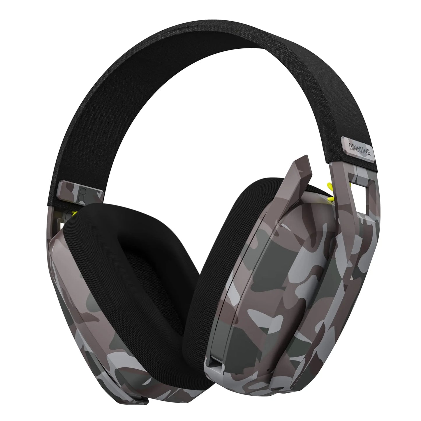 BINNUNE BW06 Auriculares Gaming Inalámbricos Bluetooth 2.4GHz con Micrófono – Cascos Gamer para PS5, PS4, PC, Mac y Playstation