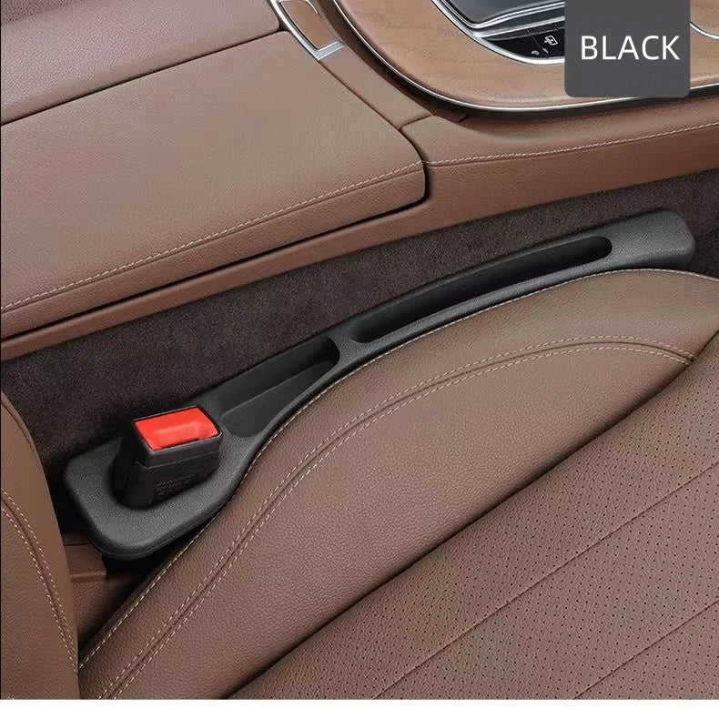 2Pcs Organizador de Asiento para Coche – Relleno de Huecos y Caja de Almacenamiento entre Asientos con Diseño Decorativo Interior