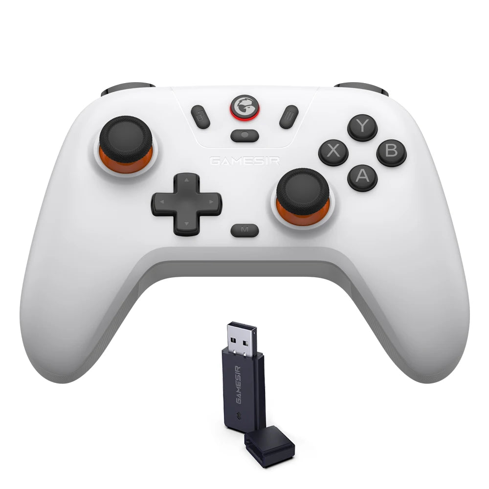 GameSir T4 Nova Lite | Gamepad Inalámbrico Multiplataforma con Sticks Hall Effect, Turbo 20Hz y Vibración – Compatible con Switch, PC, Steam, Android e iOS