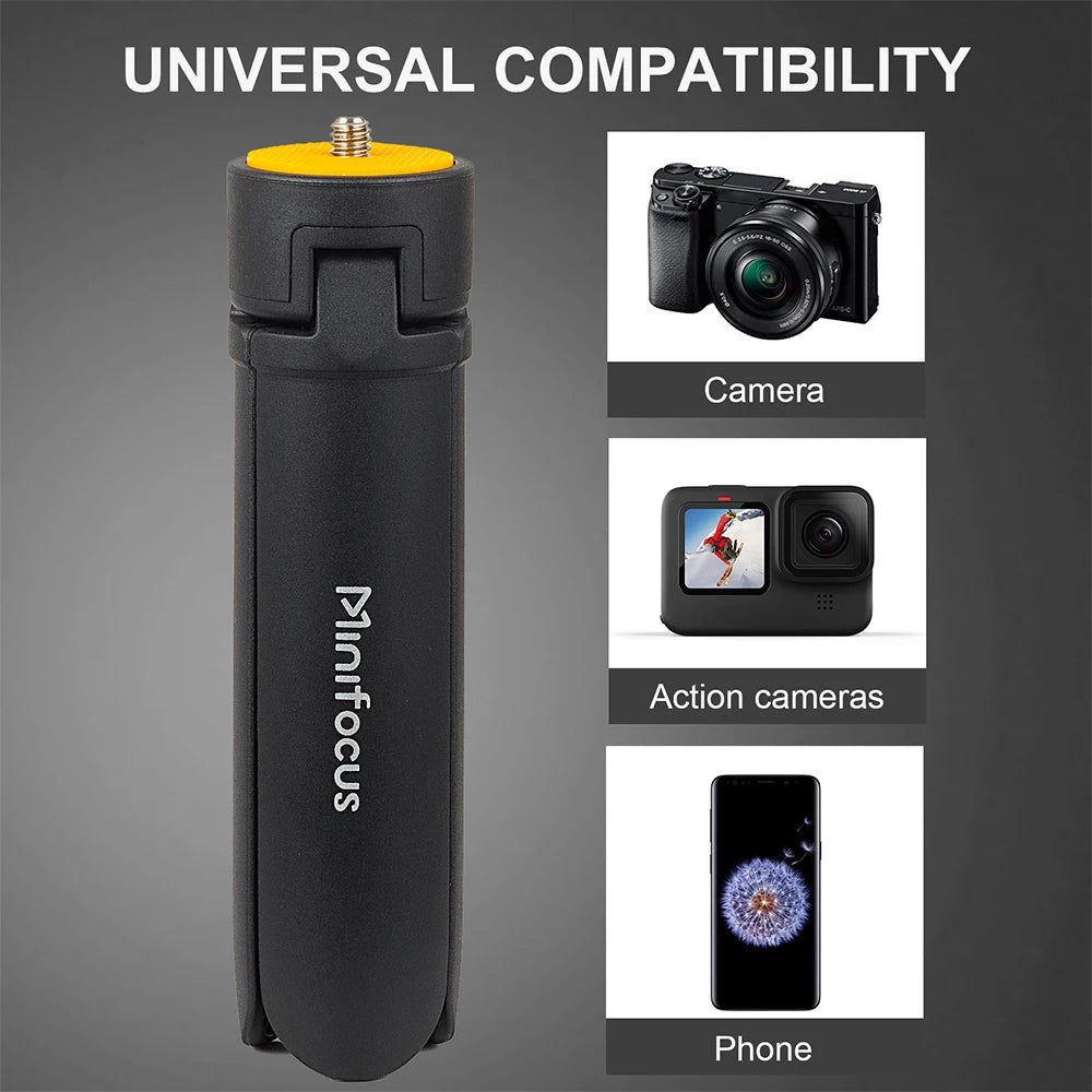 OSMO Mobile 3/4 Mini Trípode | Soporte Estable con Rosca 1/4'' para DJI OSMO Mobile 4/3/2, OSMO Pocket 2, Zhiyun Smooth Q, Moza, Feiyu