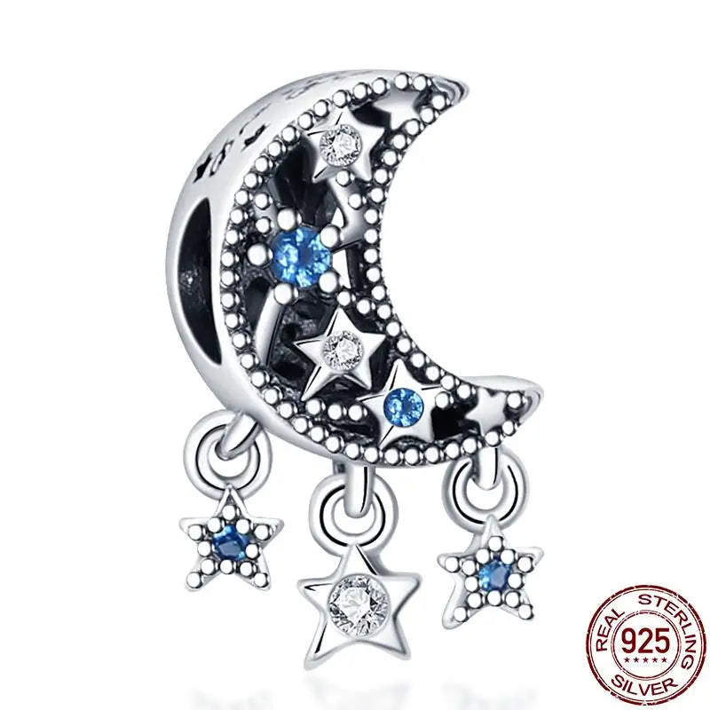Charm camaleón y luciérnaga que brilla en la oscuridad – Plata 925 para pulsera tipo Pandora, joyería DIY única