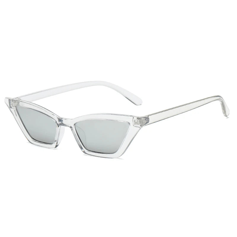 Pack 8 Gafas de Sol Cat Eye Mujer | Vintage Pequeño Marco UV400 Estilo Retro