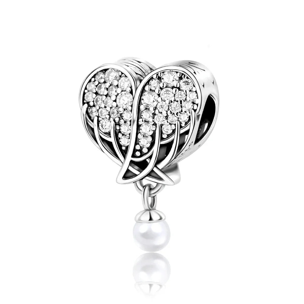 Cadena de Seguridad Ángel Guardián con Cruz Plata 925 | Compatible Pandora Original