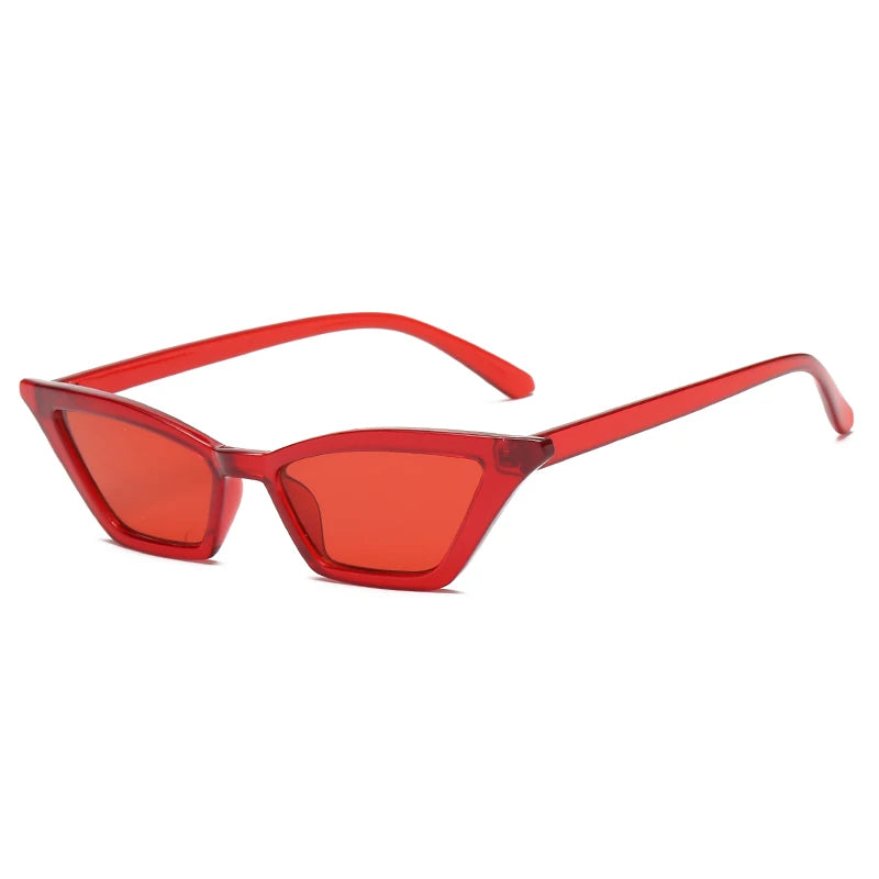 Pack 8 Gafas de Sol Cat Eye Mujer | Vintage Pequeño Marco UV400 Estilo Retro