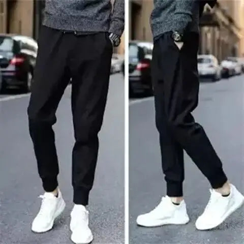 Jeans Slim Hombre Ripped Pintura | Pantalón Vaquero Streetwear Lujo Primavera Otoño 2025