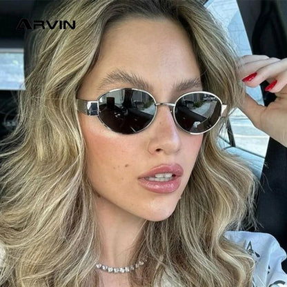 Gafas de Sol Ovaladas Retro Unisex | Estilo Clásico y Protección UV400