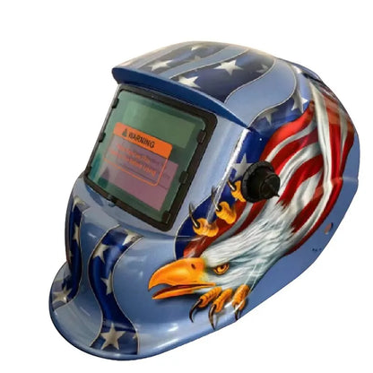 AIRAJ Welding Helmet Auto Darkening Welding Mask For TIG MIG ARC Welder Machine Large View True Color DIN9-13 93*42MM Vision