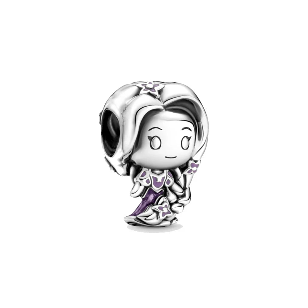 Charm Disney Cerdito Volador Rosa & Princesas | Compatible Pandora Pulsera Mujer DIY