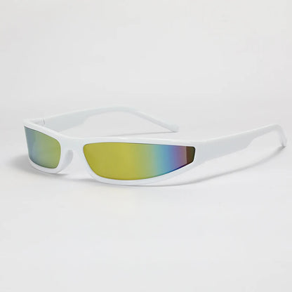 Gafas de Sol Rectangulares Estrechas Mujer – Estilo Y2K Vintage Streetwear UV400