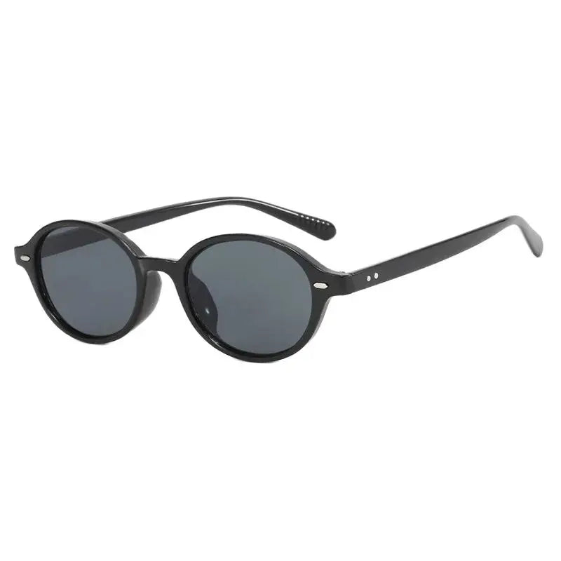 Gafas de Sol Ovaladas Retro con Remaches | Hombre Mujer Estilo Lujo UV400