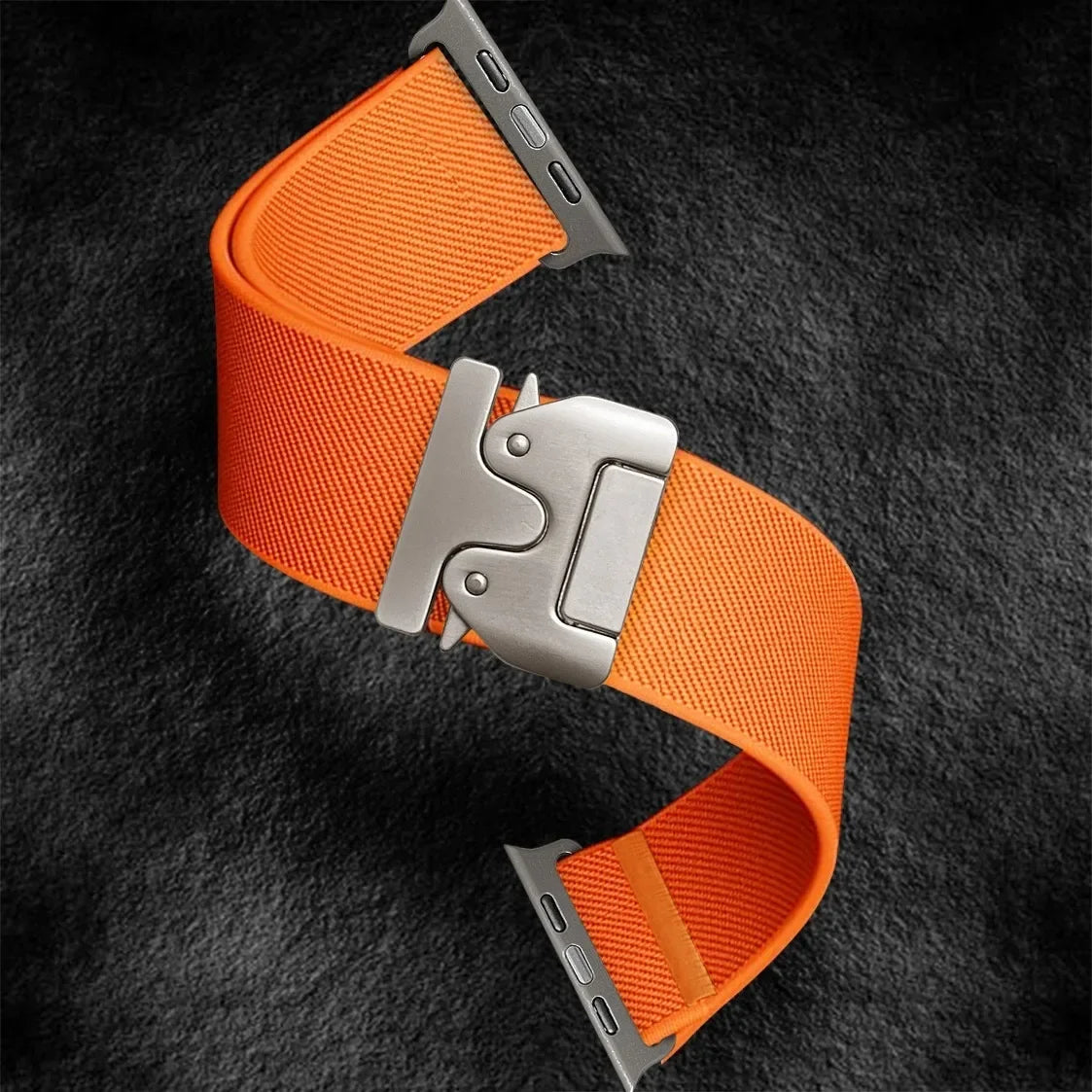 Correa de Nylon Trenzado Elástica para Apple Watch – Compatible Ultra 2, Series 10-6, SE (41mm-49mm)