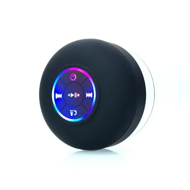 Mini Altavoz Bluetooth Portátil Impermeable con Ventosa | Parlante Estéreo Inalámbrico IPX4 para Baño, Ducha, Cocina y Deporte