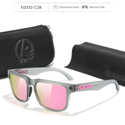 KDEAM Gafas de Sol Fotocromáticas y Polarizadas | Unisex Categoría 3 con Estuche de Lujo