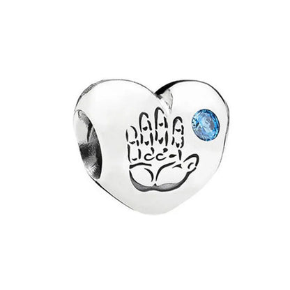 Charm Familia en Plata 925 – Abalorio Sparkling para Pulsera Original Mujer
