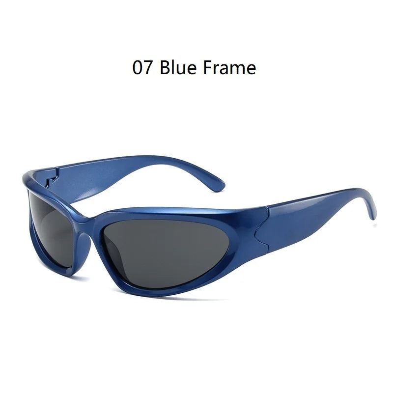 Gafas de Sol Deportivas Y2K Punk Unisex | Vintage Shades UV400 de Lujo Estilo Streetwear