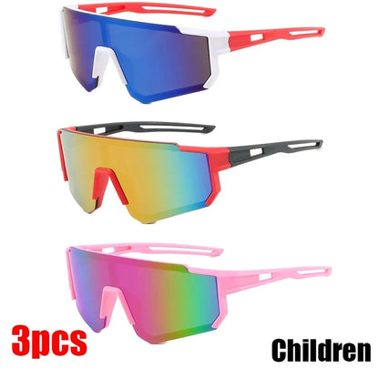 Gafas de Sol Deportivas para Niños – Protección UV, Moda Coreana y Estilo Trendy