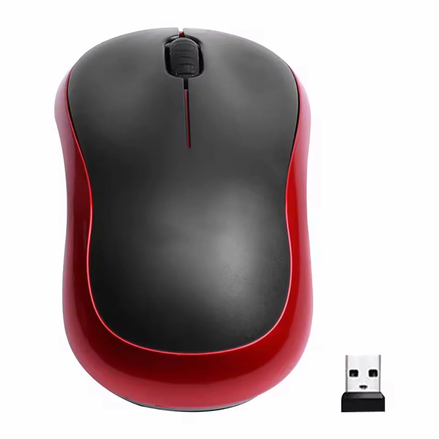 Mouse Inalámbrico 2025 – 2.4GHz USB, 1000DPI, Óptico Silencioso para Windows, Mac y Chrome OS