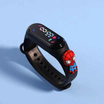 Reloj Infantil LED Deportivo | Pulsera Electrónica de Dibujos Animados para Niños y Niñas Impermeable