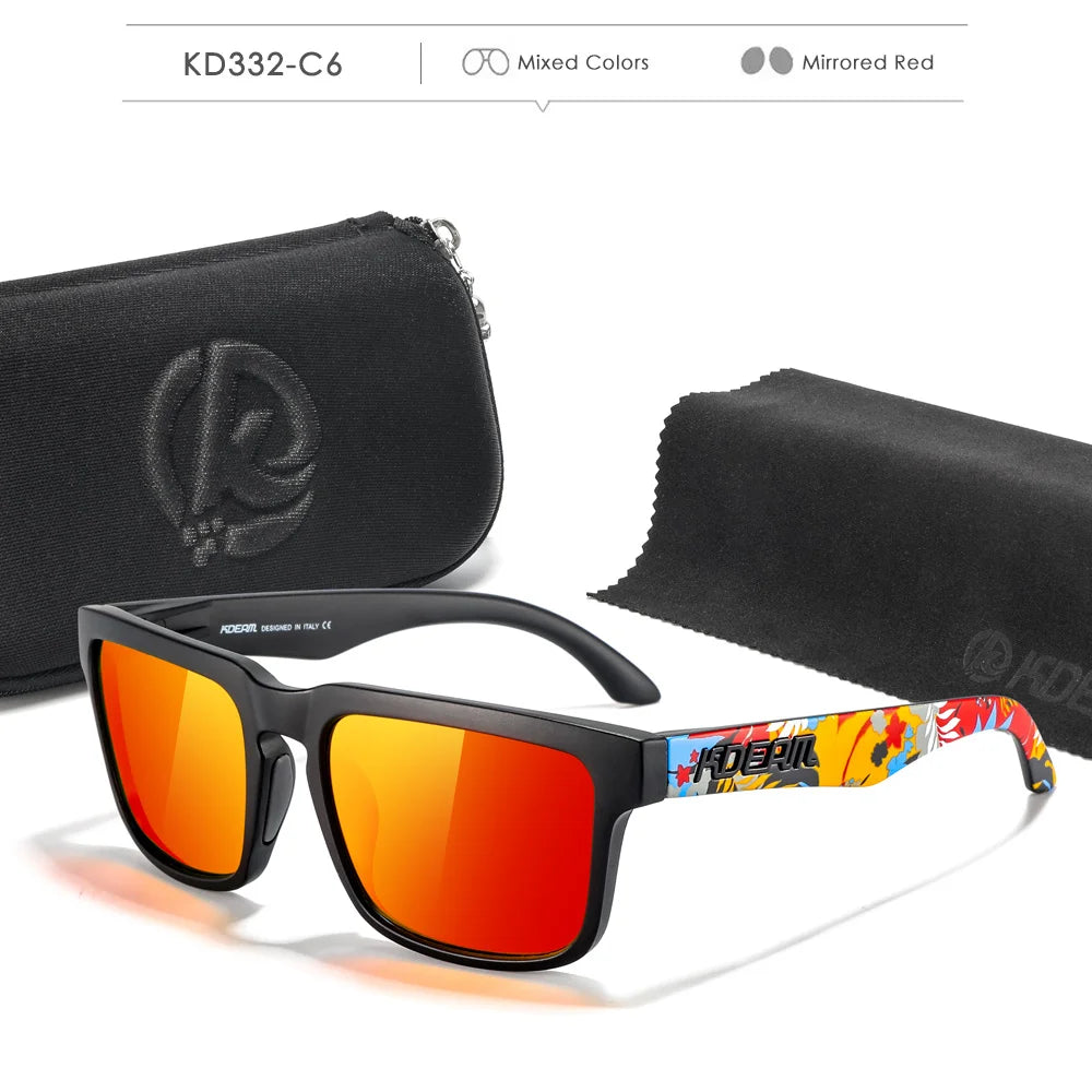 KDEAM Gafas de Sol Fotocromáticas y Polarizadas | Unisex Categoría 3 con Estuche de Lujo