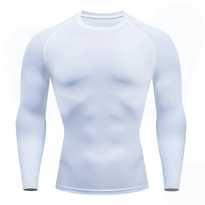 Camiseta Compresiva Hombre – Gym, Fitness, Running y Entrenamiento Outdoor, Manga Corta, Transpirable, Ajuste Elástico, Estilo Bat/Man
