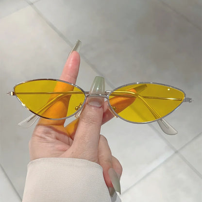 Gafas de Sol Mujer 2025 | Retro Marco Pequeño Moda Verano UV400 Viajes y Exterior