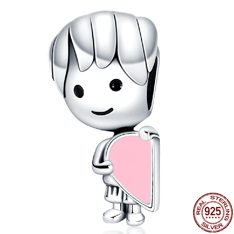 Charm Buho Serie Bee en Plata 925 – Abalorio DIY para Pulseras Originales Mujer