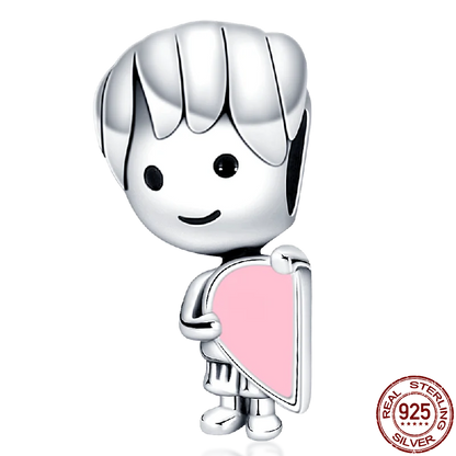 Charm Buho Serie Bee en Plata 925 – Abalorio DIY para Pulseras Originales Mujer