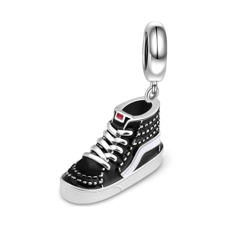 Charm colgante maestra plata 2023 – Abalorio en forma de cuaderno, lápiz y birrete para pulsera tipo Pandora mujer