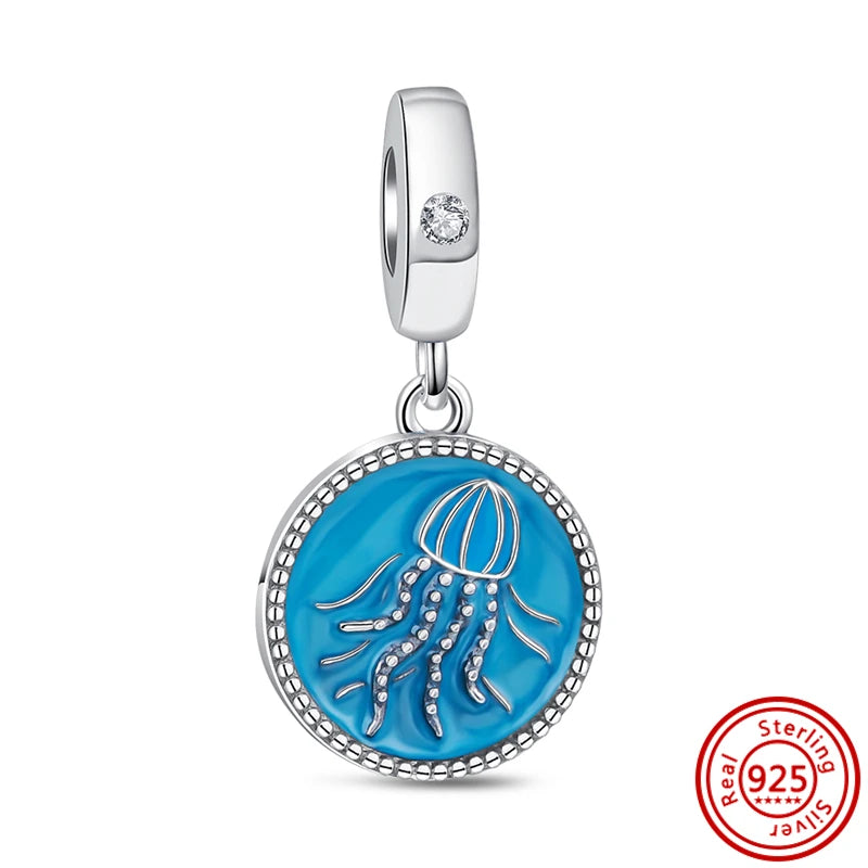 Charm Sorpresa Dopamina de Plata 925 | Dijes Cartoon Estilo Aleatorio para Pulseras DIY