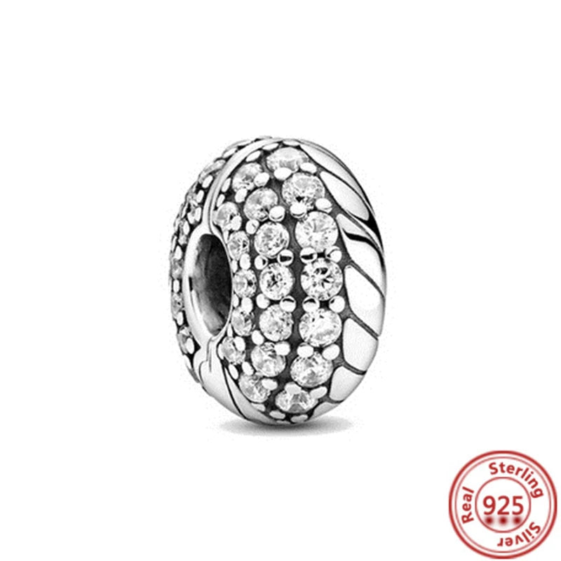 Charm perrito y huesito de plata 925 – Abalorio estilo sorpresa para pulsera tipo Pandora, joyería DIY romántica