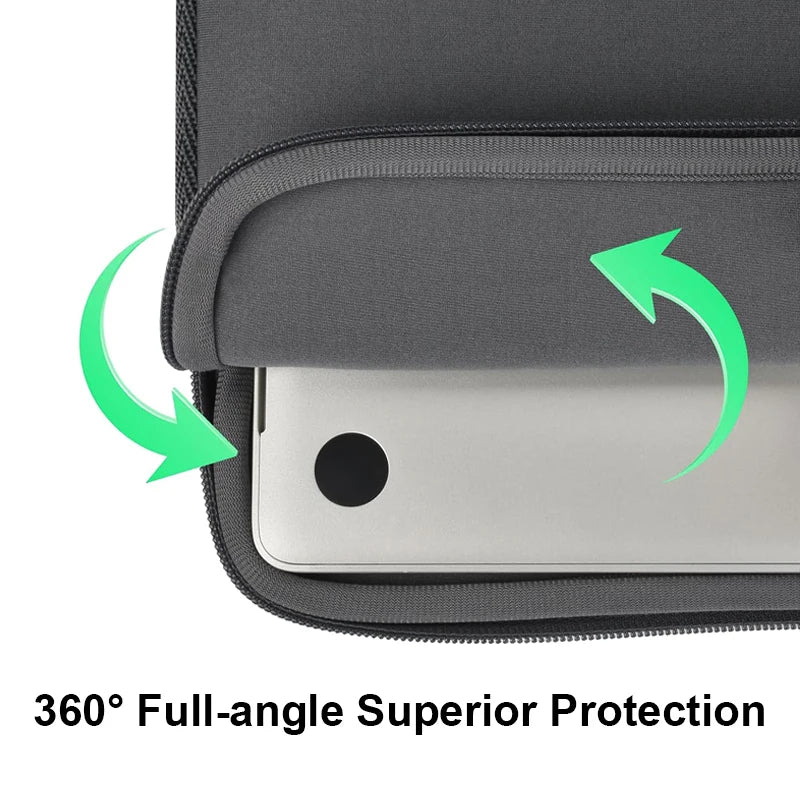 Funda Protectora para Laptop – Compatible con MacBook, Xiaomi, Lenovo, Dell y más (13", 14", 15", 15.6")