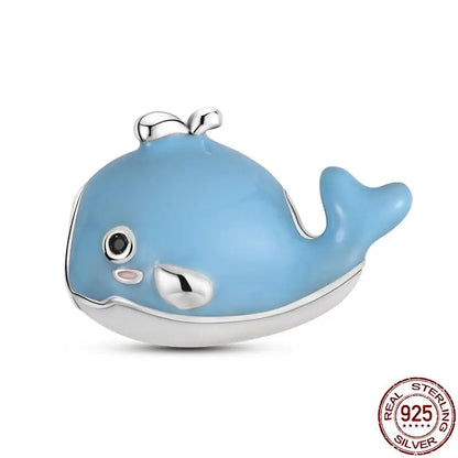 Charm animal mascota en plata 925 – Abalorio elegante para pulsera o collar tipo Pandora, joyería personalizada mujer