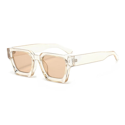JNPCXI Gafas de Sol Cuadradas de Lujo | Retro Fashion Unisex UV400