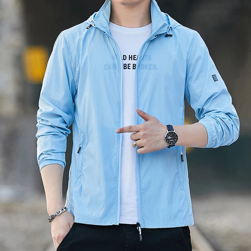 Chaqueta de Protección Solar Unisex – Ropa Ligera y Transpirable, Anti-UV de Alta Resistencia, Moda Casual Unisex
