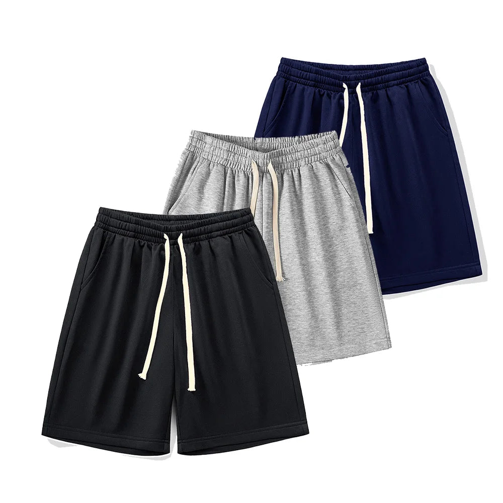 Shorts de Running de Verano para Hombre – Pantalones Deportivos Casual, Jogging, Gym, Secado Rápido, Cintura Ajustable y Corte Loose