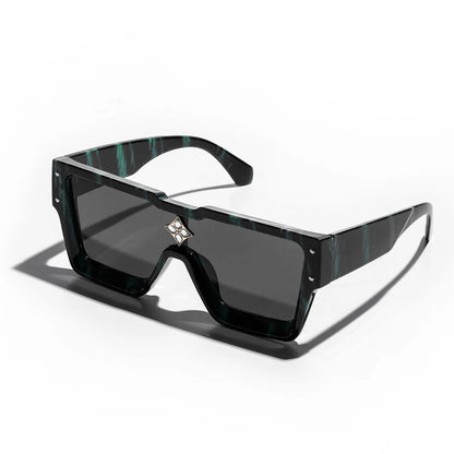 Gafas de Sol Retro Negras Millionaire | Lujo Cuadradas Unisex Hombre & Mujer 2025