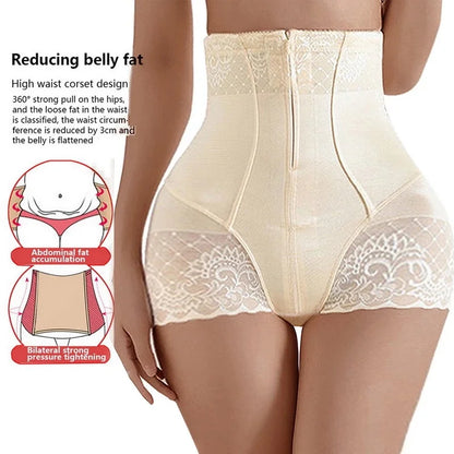 Faja Pantalón Mujer Reductora | Cintura Alta con Cremallera