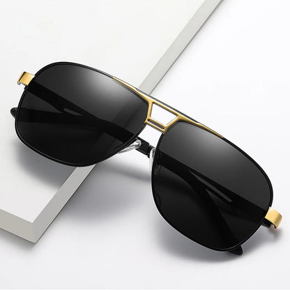 Gafas de Sol Fotocromáticas Polarizadas para Hombre – Estilo Vintage UV400 para Conducir y Uso Diario
