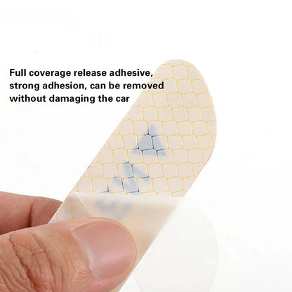 4PCS Stickers Reflectivos Puerta Auto – Cinta Advertencia Seguridad