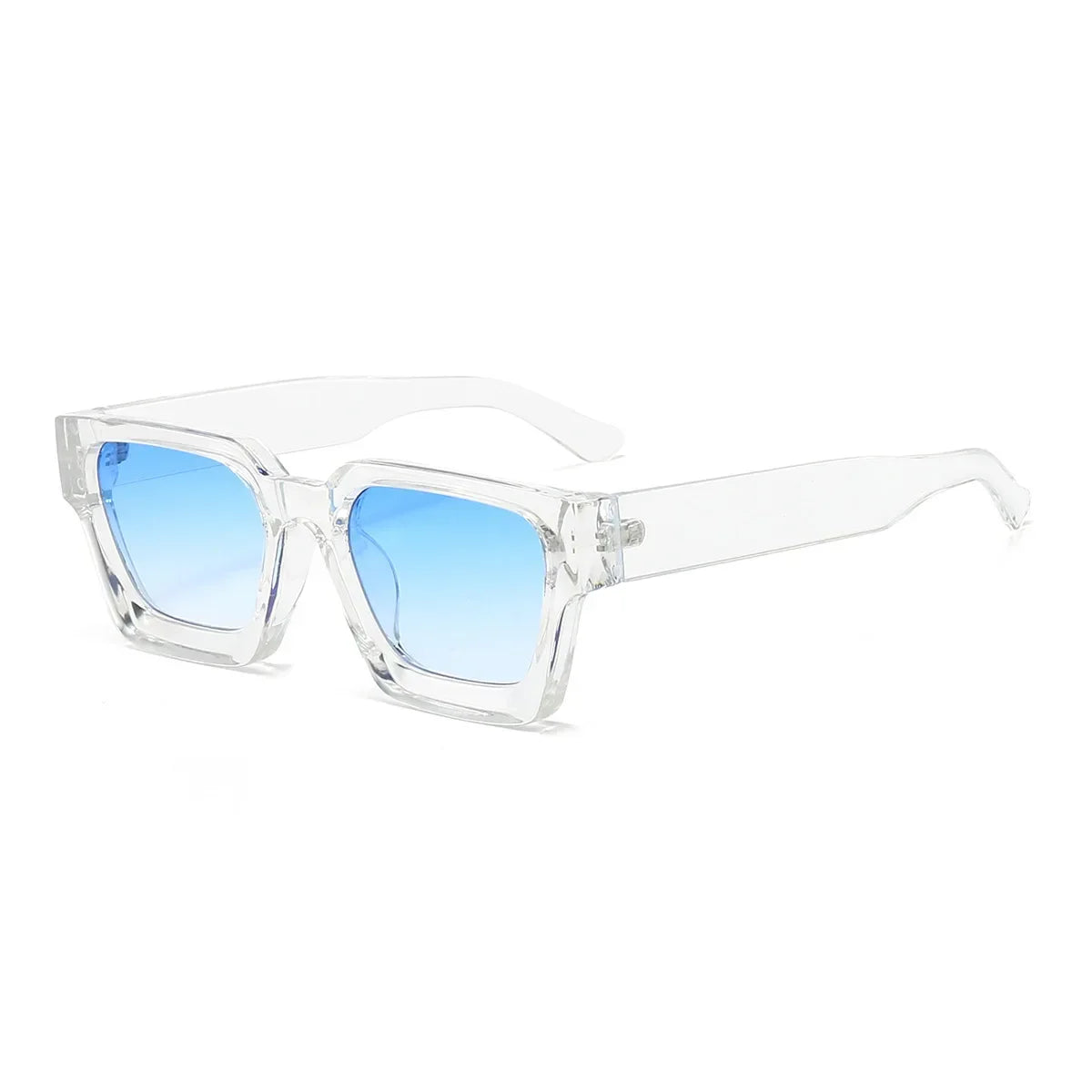 JNPCXI Gafas de Sol Cuadradas de Lujo | Retro Fashion Unisex UV400