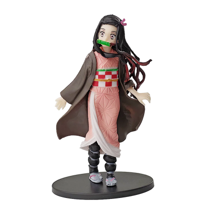 Hot Anime Demon Slayer Kimetsu no Yaiba Figure Kamado Tanjirou Action Figure Agatsuma Zenitsu Nezuko Warrior PVC Model Toys