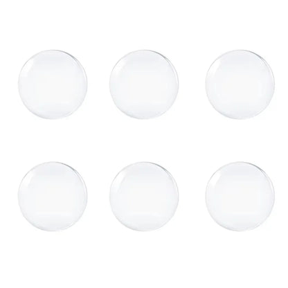 Tope de Puerta de Goma Transparente – Protector de Pared y Manilla, Almohadilla Antigolpes
