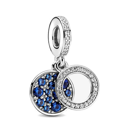 Charm Serie Océano en Plata 925 – Abalorios Tortuga, Cangrejo y Sirena para Pulsera Original Mujer