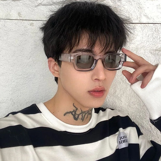 Gafas de Sol Rectangulares Pequeñas Mujer/Hombre | Estilo Vintage de Lujo UV400