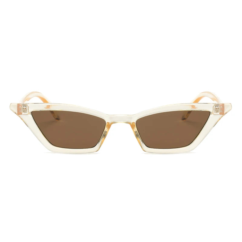 Pack 8 Gafas de Sol Cat Eye Mujer | Vintage Pequeño Marco UV400 Estilo Retro